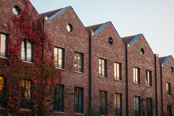 afbeelding van rijhuizen